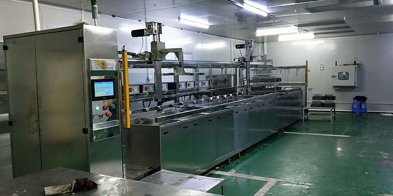 KM-101372全自動超聲波光學(xué)玻璃超聲波清洗機(jī)配2TH工業(yè)EDl超純水機(jī)
